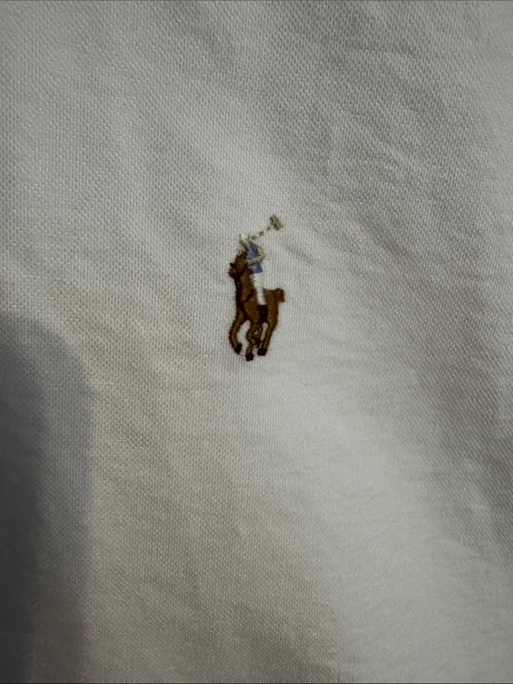 Boys Ralph Lauren White Polo size 14